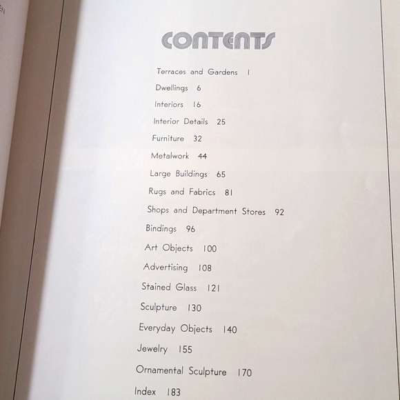 Vintage 1970s Softcover Art Deco Style Book Architecture Sculpture Graphics - Picture 4 of 11